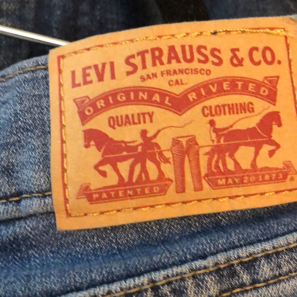 Levi’s 505 Straight Light Wash SZ 31 rise 9.5” inseam 31” - Picture 7 of 10